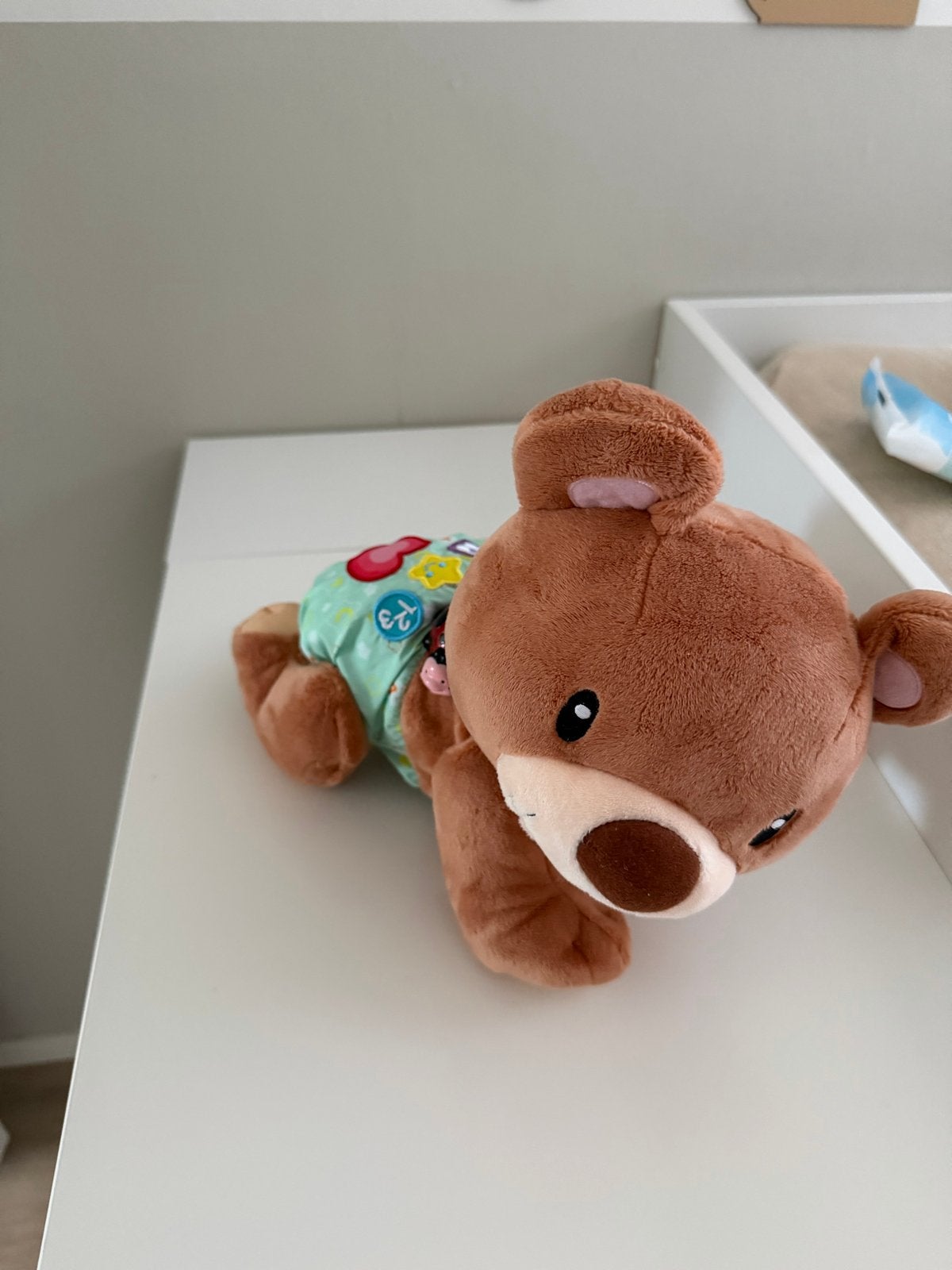 NIEUWSTAAT VTech kruipbeer met geluid en interactieve luier, Overige merken, Met geluid, Beer, Ophalen of Verzenden