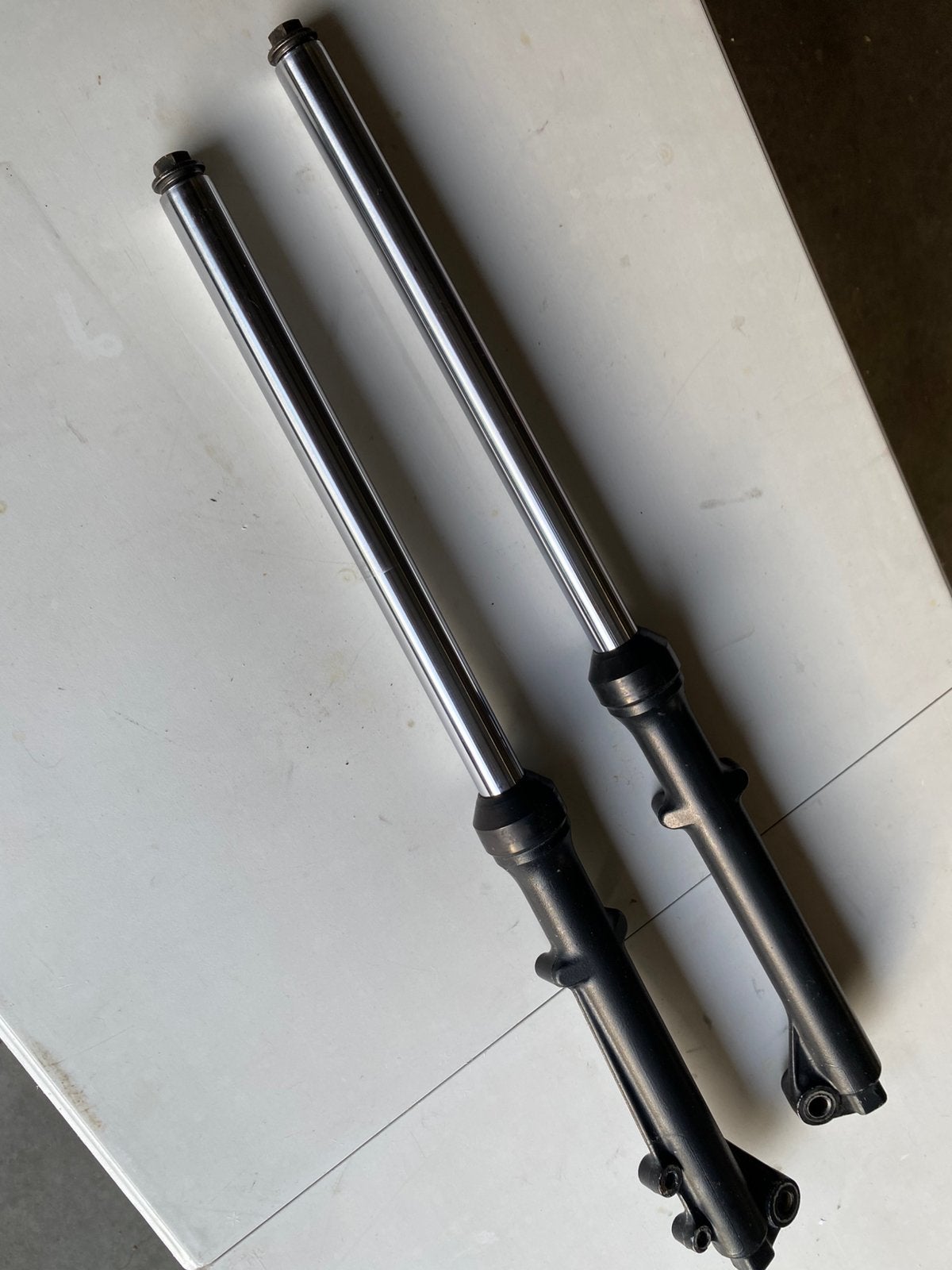 Voorpoten honda mb, Fietsen en Brommers, Ophalen of Verzenden, Gebruikt, Overige typen