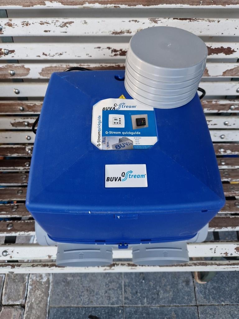 BUVA Q-Stream Ventilator en Afzuiger - Nieuw in doos, Doe-het-zelf en Verbouw, Ventilatie en Afzuiging, Ophalen of Verzenden