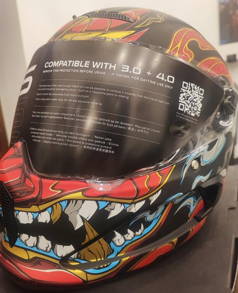 Ruroc Atlas 4.0 Carbon Daimyo SM Small Medium, UK, Nieuw zonder kaartje, S, Ophalen