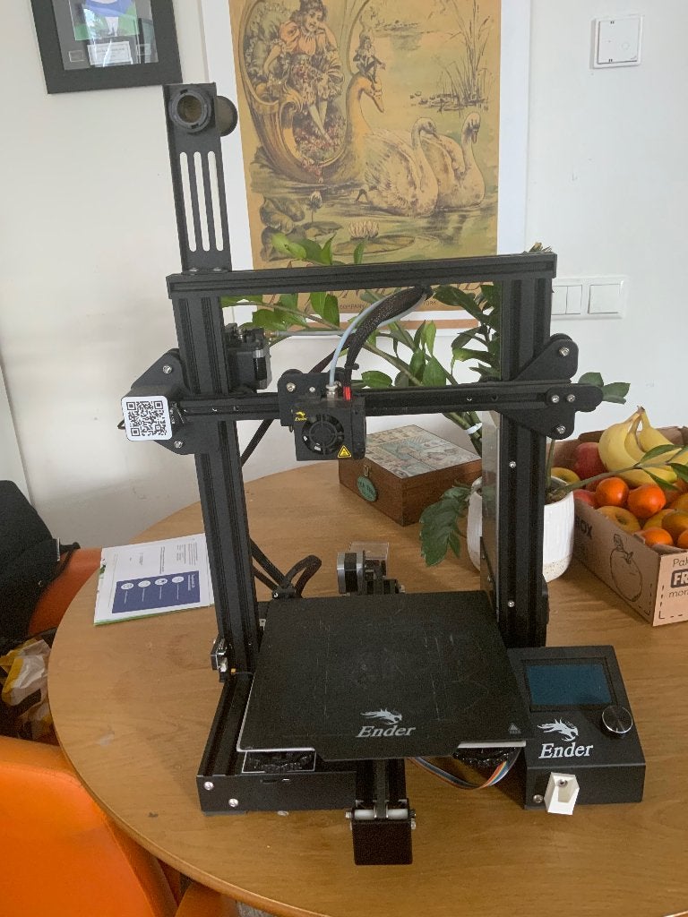 Ender pro 3 v 3, Computers en Software, 3D Printers, Gebruikt, Ophalen of Verzenden, Filament, Creality