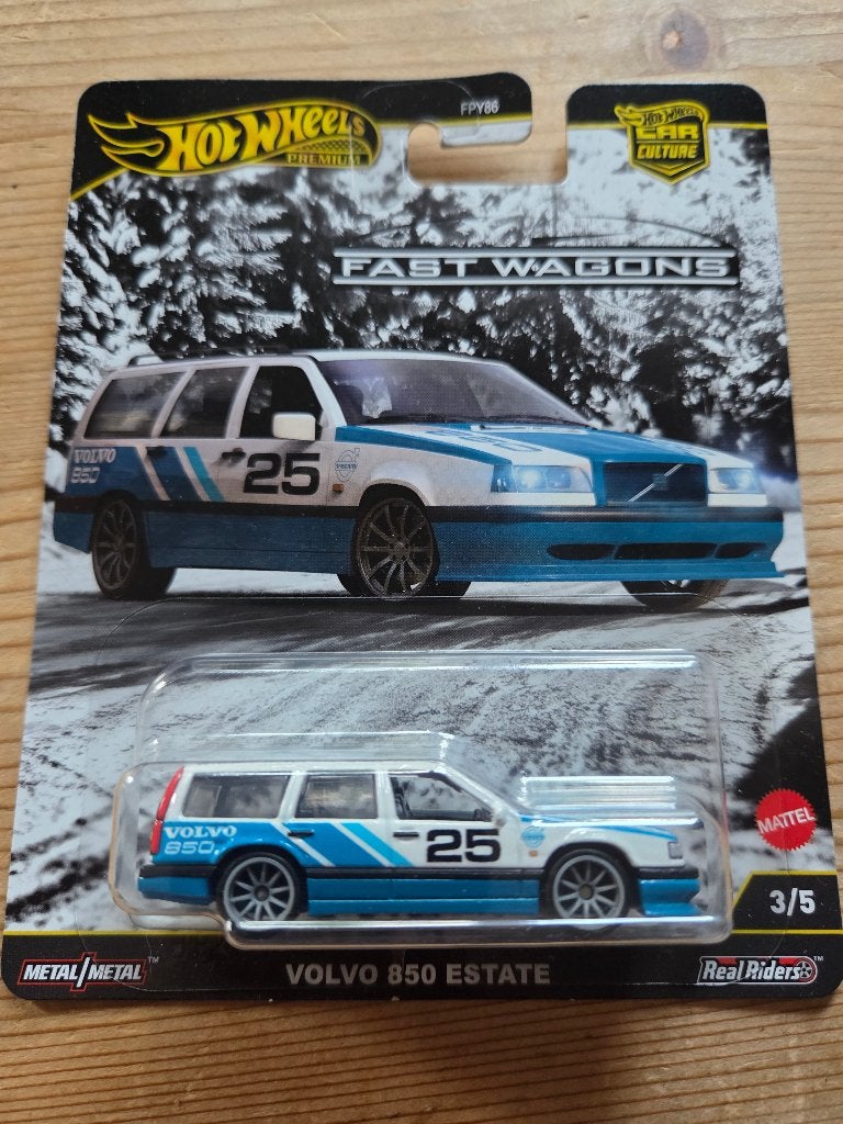 Hot Wheels Volvo 850 Estate, Auto, Unknown, Nieuw, Ophalen of Verzenden