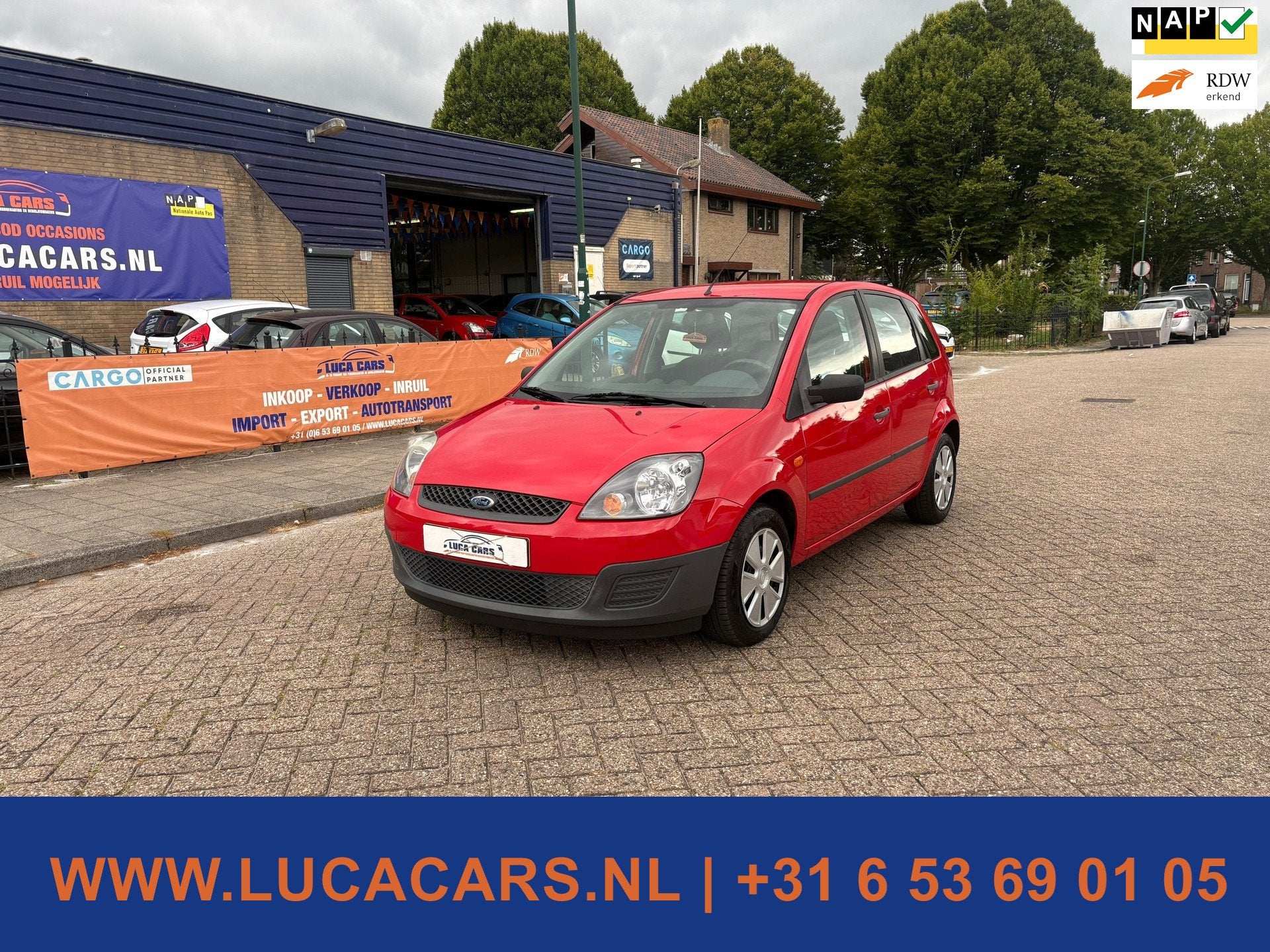 Ford Fiesta 1.3-8V Cool & Sound Airco NIEUWE APK!, Auto's, 1299 cc, 4 cilinders, Origineel Nederlands, Bedrijf
