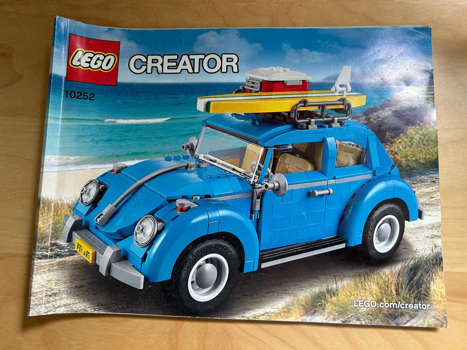 Lego Creator Volkswagen Kever 10252, Kinderen en Baby's, Speelgoed | Duplo en Lego, Ophalen of Verzenden, Gebruikt