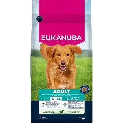 Eukanuba Adult Large Breed Lamb & Rice hondenvoer 12 kg, Dieren en Toebehoren, Dierenvoeding, Ophalen of Verzenden, Hond