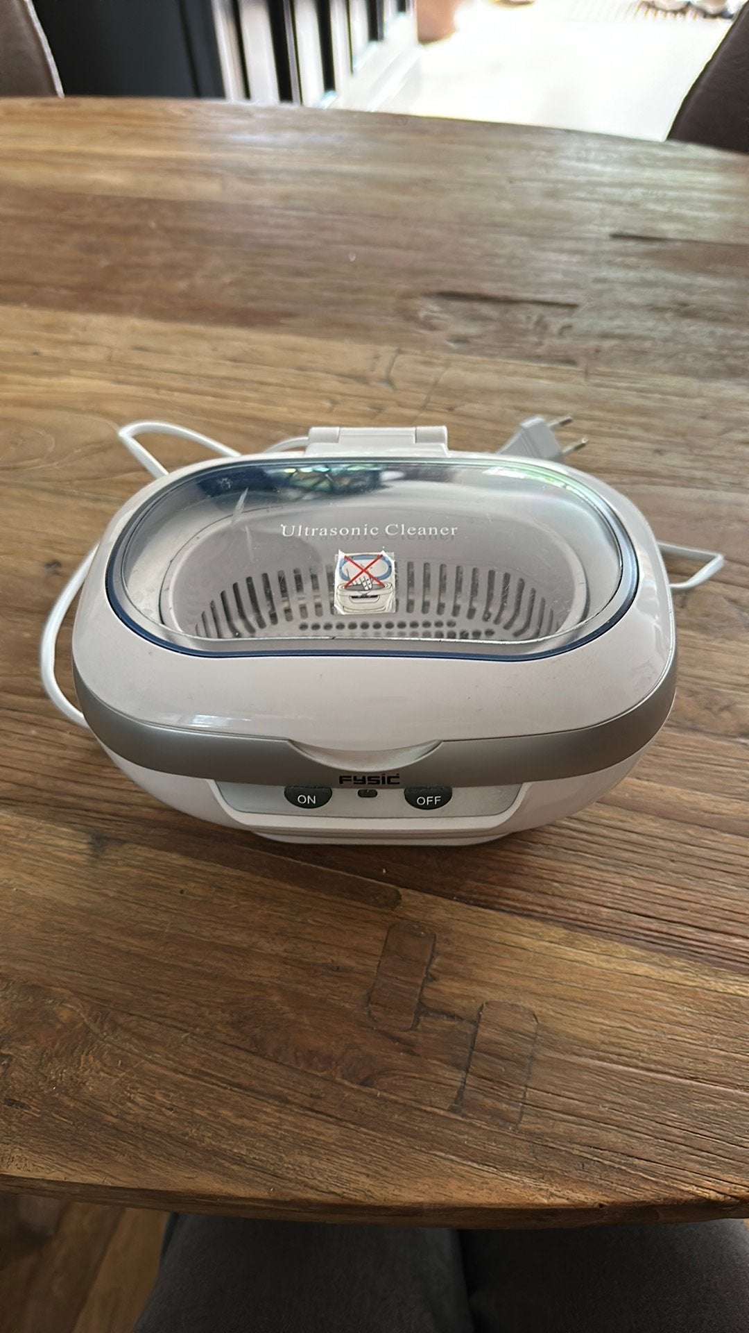 Ultrasonic cleaner gehoorapparaat, Ophalen, Zo goed als nieuw, Pot, Bus of Blik