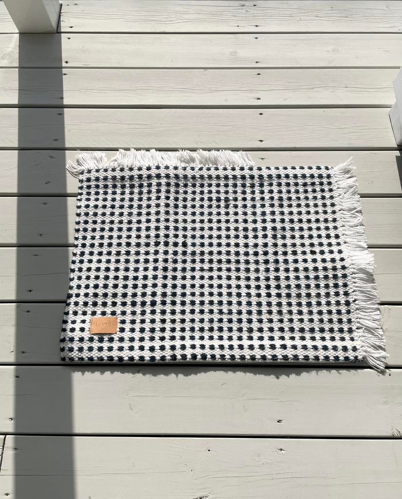 Ferm Living Way deurmat 70x50 Off-White, Schoonloopmat, Ophalen of Verzenden, Zo goed als nieuw, Overige materialen