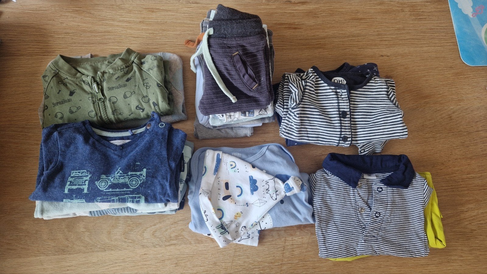 Babykleding pakket maat 56 - Jongenskleding, Kinderen en Baby's, Babykleding | Overige, Ophalen of Verzenden, Gebruikt, Diverse merken