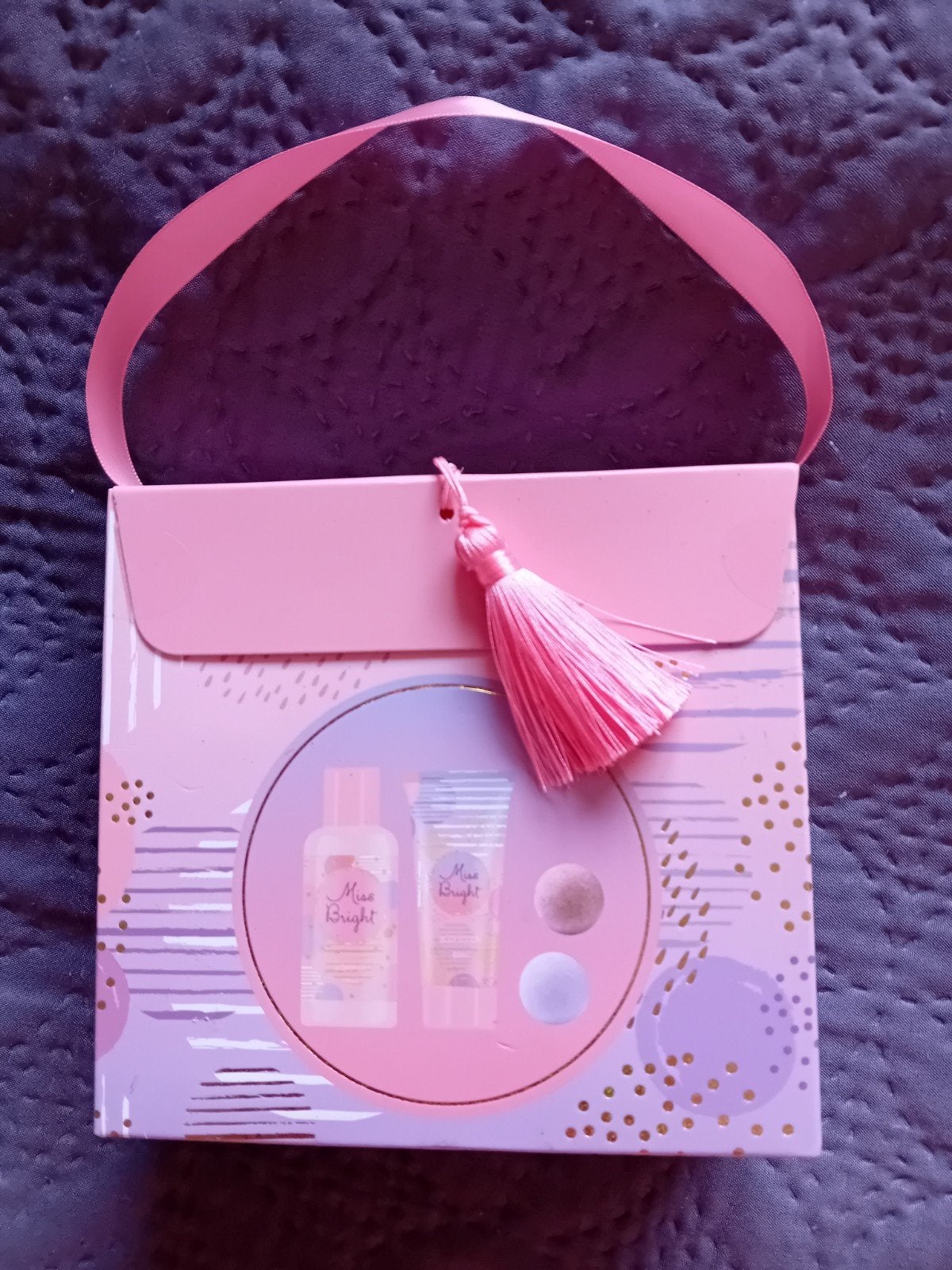 Miss Bright Kadosetje: Douchegel, Bruisballen & Bodylotion, Ophalen of Verzenden, Nieuw, Bad & Douche
