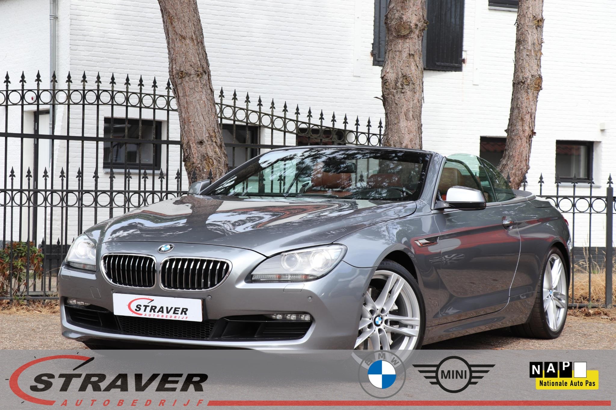 BMW 6-serie Cabrio 640i High Executive |Head-up |20" |Camera, Auto's, BMW, Achterwielaandrijving, Gebruikt, Euro 6, Cabriolet