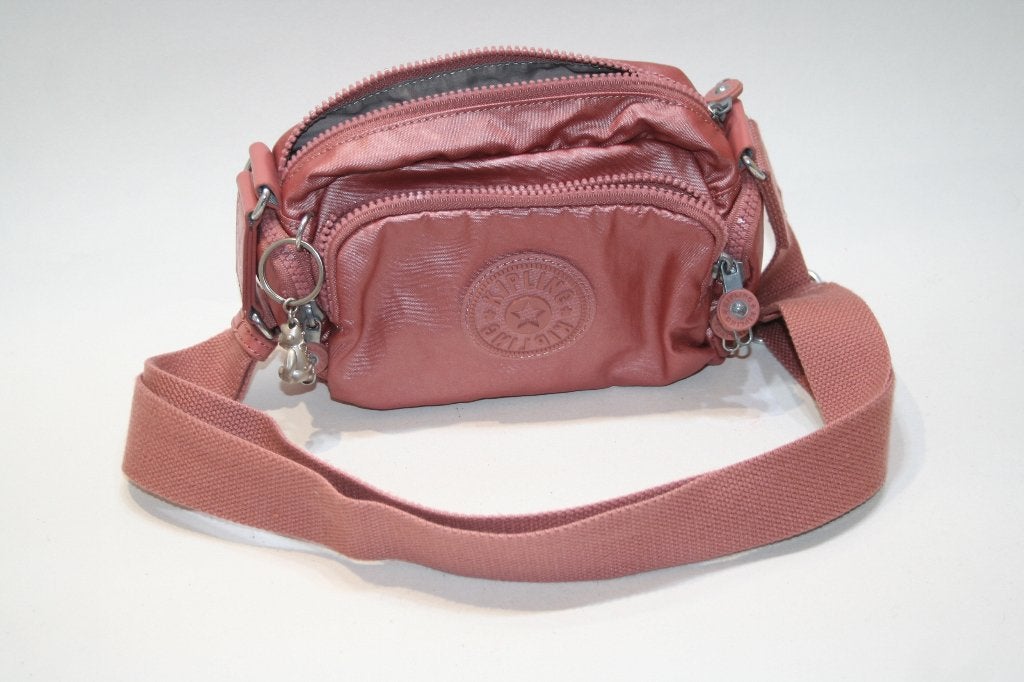 Kipling K13945 kleine schouder/crossover tas metaalaapje TOP, Ophalen of Verzenden, Zo goed als nieuw, Overige kleuren, Handtas