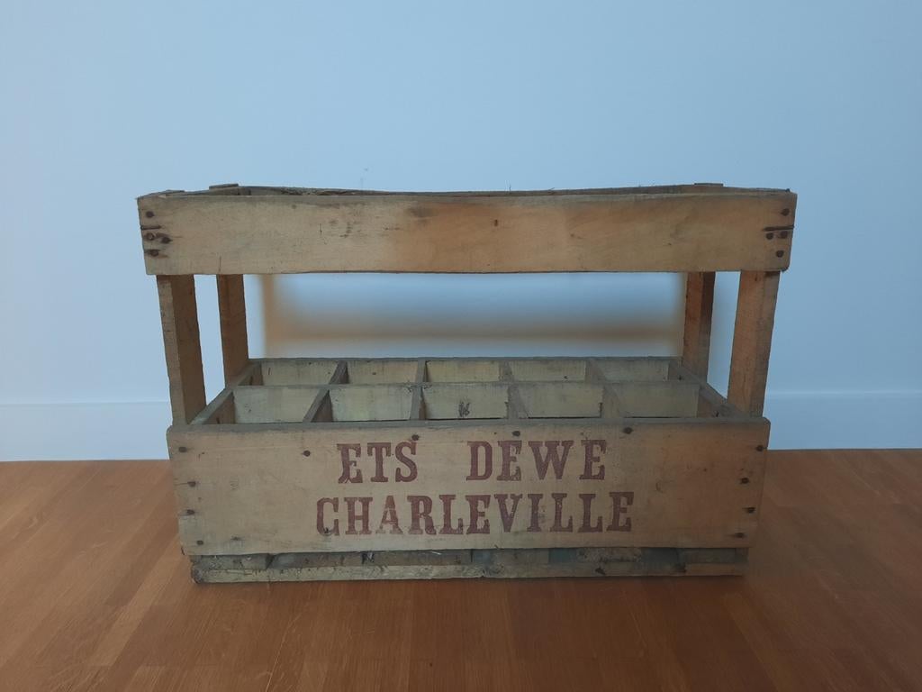 Vintage houten krat, Ophalen of Verzenden