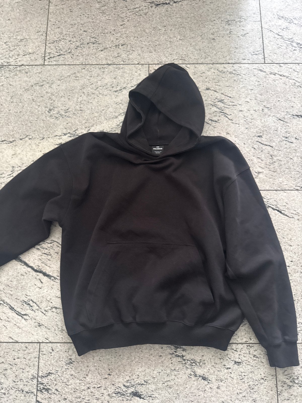 Pull&Bear hoodie zwart maat XL, Ophalen of Verzenden, Gedragen, Maat 56/58 (XL), Zwart