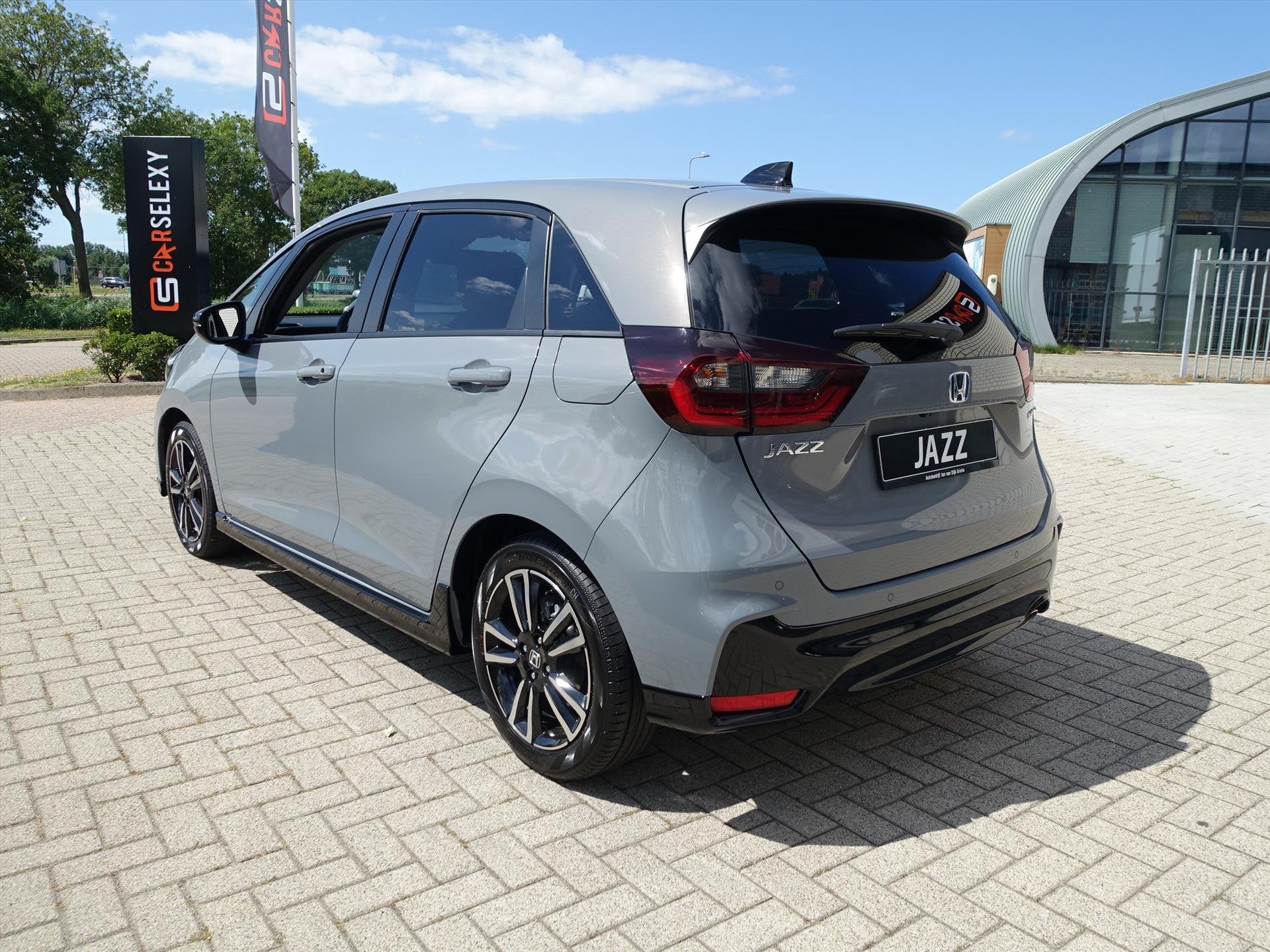 HONDA Jazz 1.5 i-MMD 122pk Hybrid CVT Advance Sport Demonstr, Auto's, Honda, Dealer onderhouden, Stof, 4 cilinders, Origineel Nederlands