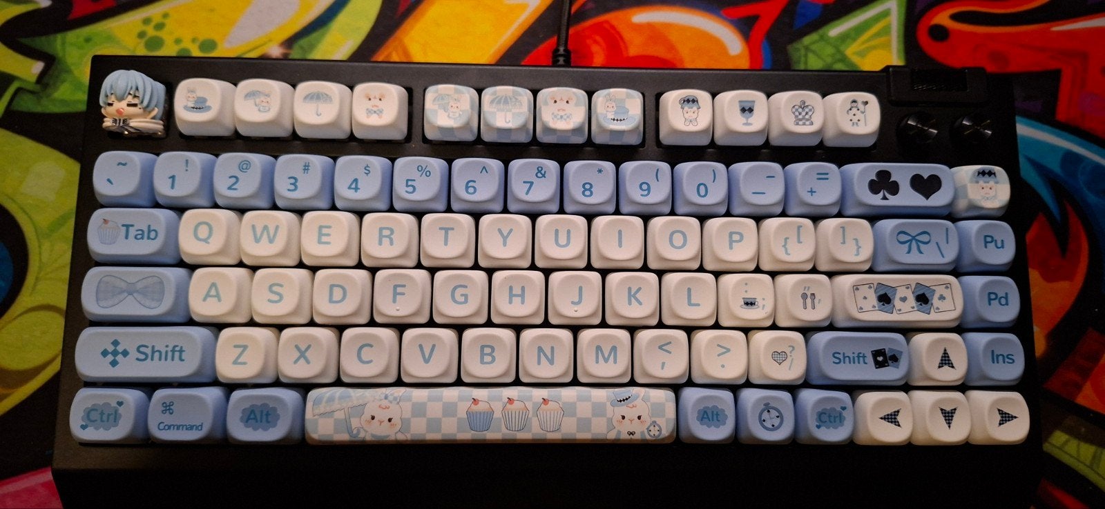 Razer BlackWidow V4 75% met XDA keycaps en polssteun, Computers en Software, Gaming toetsenbord, Nieuw, Ophalen of Verzenden, Razer