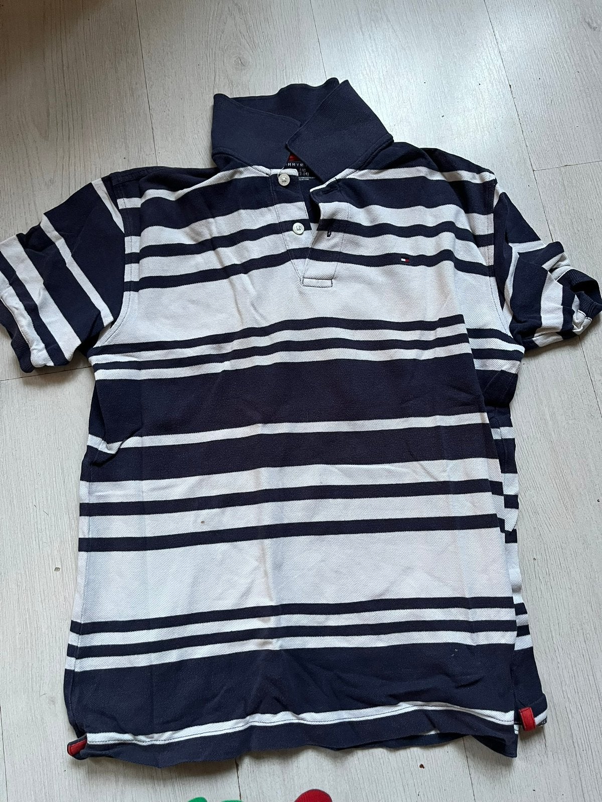 Tommy Hilfiger polo maat 152, Kinderen en Baby's, Ophalen of Verzenden, Zo goed als nieuw, Jongen, Shirt of Longsleeve