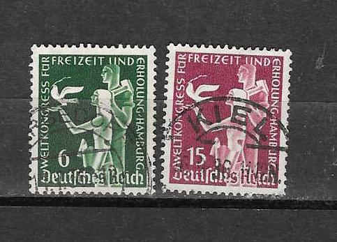 Reich 622-623, Ophalen of Verzenden, Duitse Keizerrijk, Gestempeld
