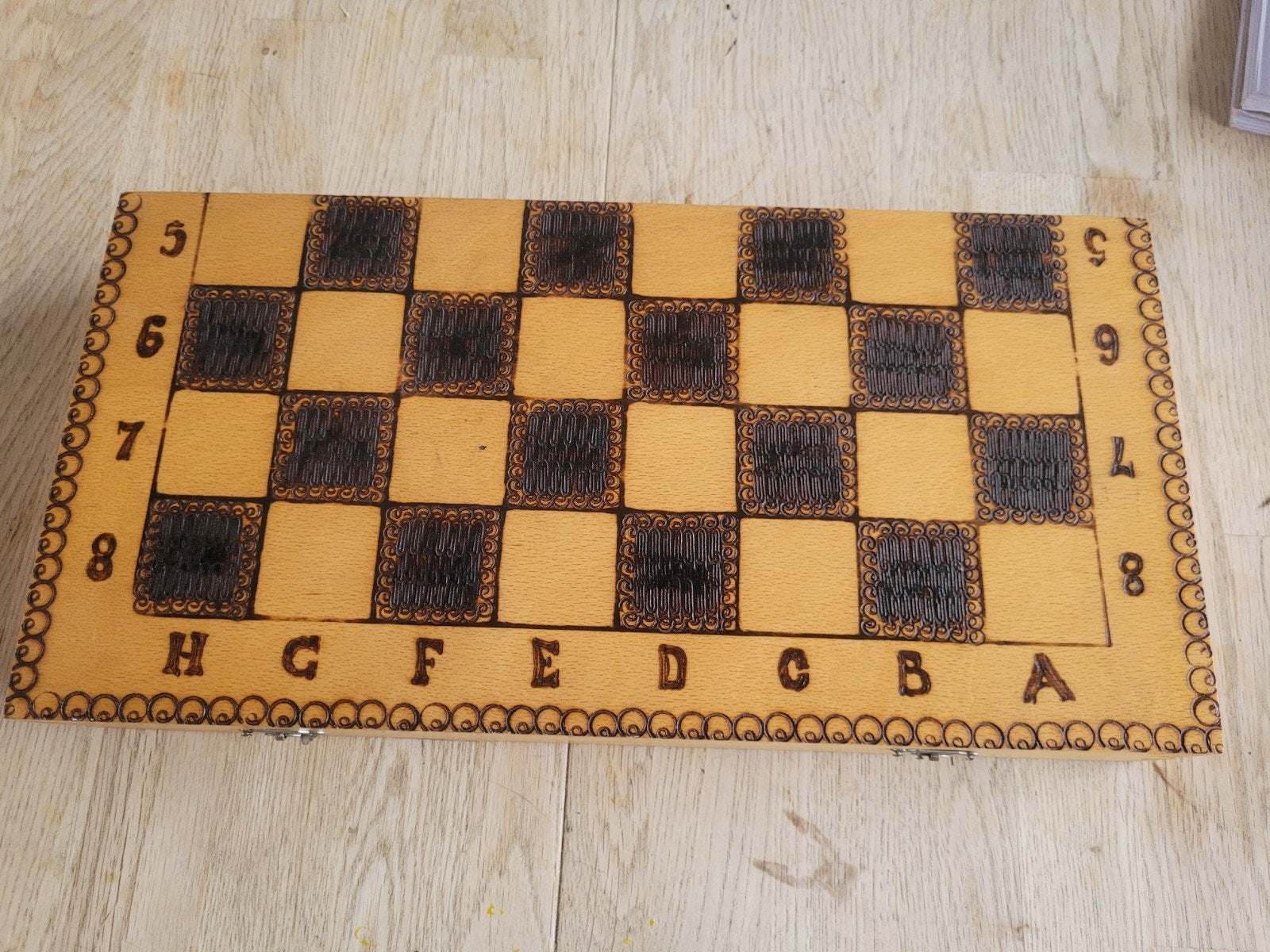 Uniek: Vintage Schaakspel & Backgammon (Triktrak) - NIEUW, Ophalen of Verzenden, Nieuw