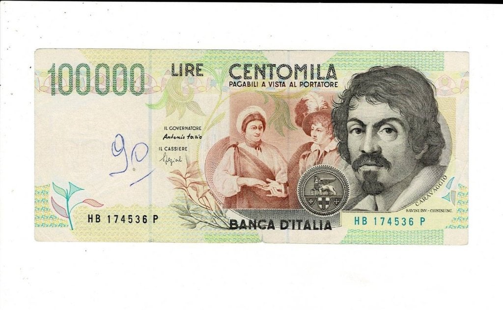 100.000 Italiaanse lire 1994, Postzegels en Munten, Verzenden, Italië