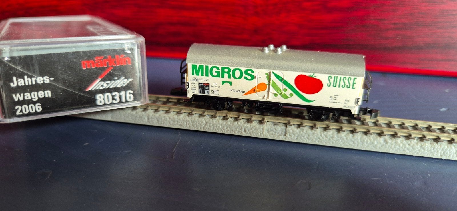 Märklin Z Mini-Club 80316 Insider Jaarwagen 2006, Gelijkstroom, Wagon, Ophalen of Verzenden, Zo goed als nieuw