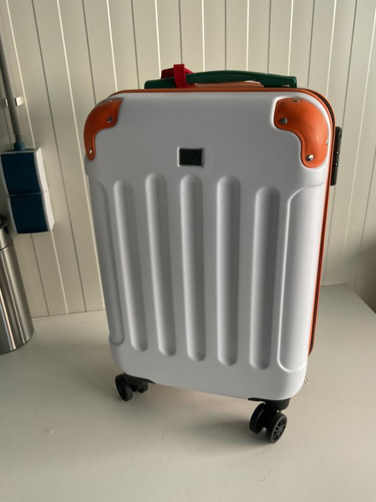 Nieuw postcodeloterij koffer nooit grbruikt, Ophalen, 50 tot 60 cm, Hard kunststof, Nieuw