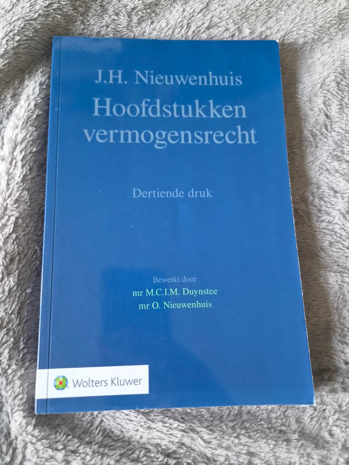 Hoofdstukken vermogensrecht, Ophalen of Verzenden, Zo goed als nieuw