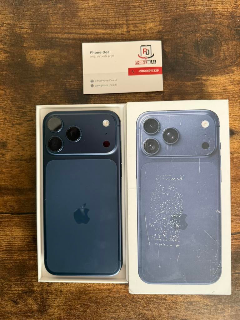iPhone 17 pro max 256 gb factuur + Garantie, 256 GB, Apple, Apple, Zwart