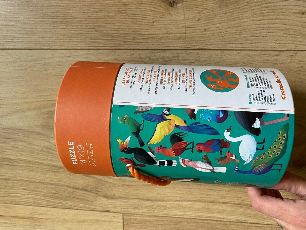 Puzzel beautiful birds 100 stuk, Ophalen of Verzenden, Meer dan 50 stukjes, Zo goed als nieuw, 6 jaar of ouder