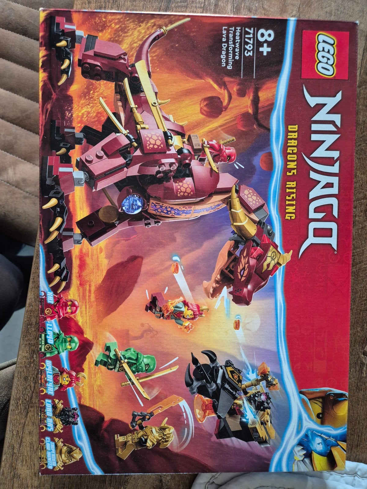 LEGO Ninjago 71793 Heatwave Dragon, Ophalen of Verzenden, Zo goed als nieuw, Overige merken