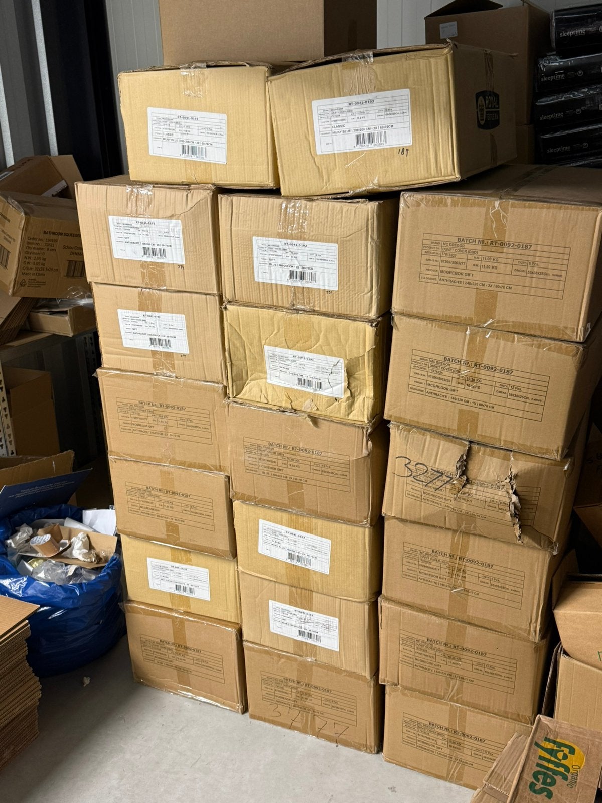 Complete inhoud loods voor marktverkoop, bol, etc, Ophalen, Diversen, Gehele wereld, Nieuw
