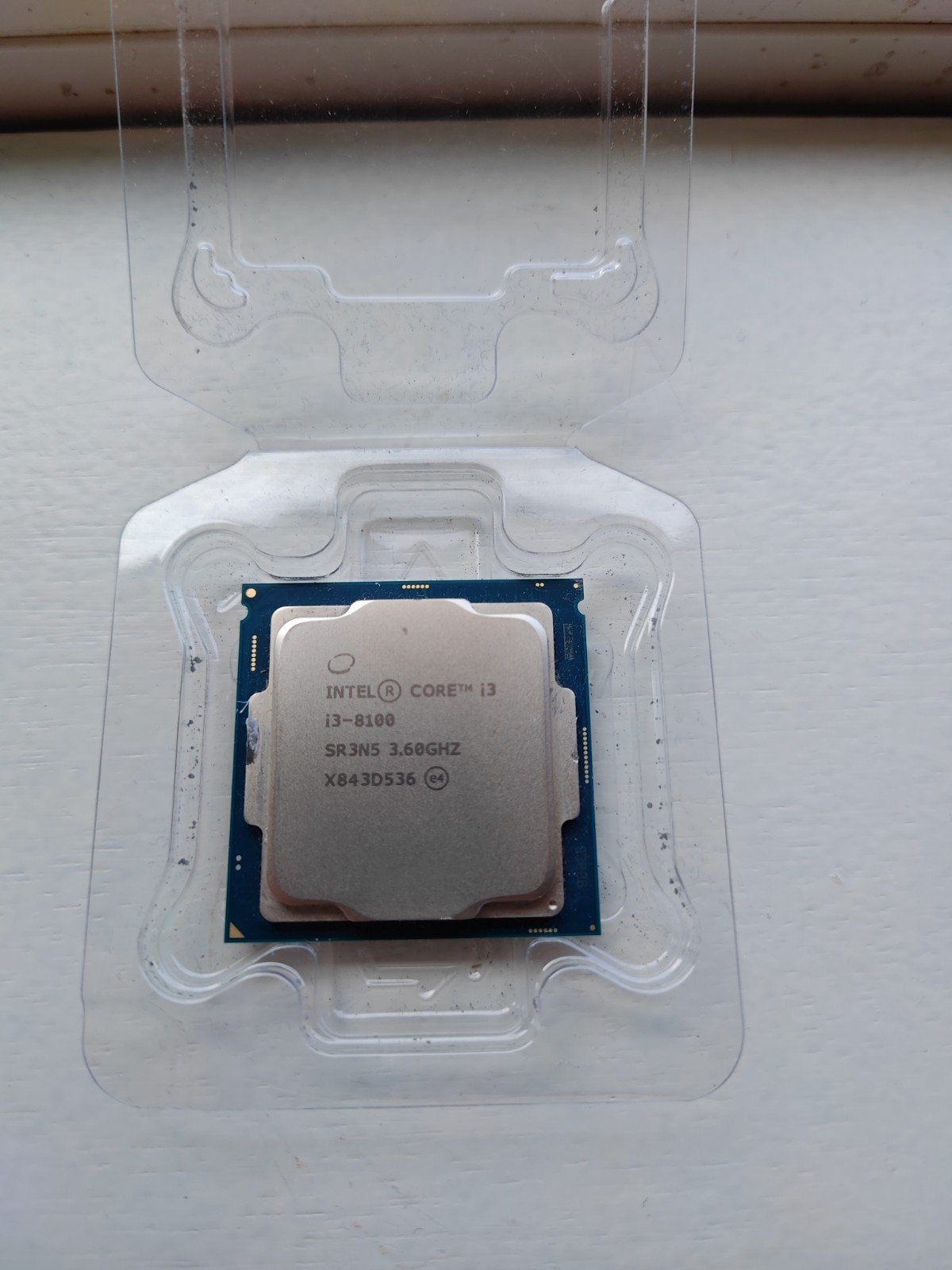 Intel Core i3-8100 | 4-core | LGA1151 (300-serie), Computers en Software, Processors, LGA 1151, Gebruikt, 4-core, Ophalen of Verzenden