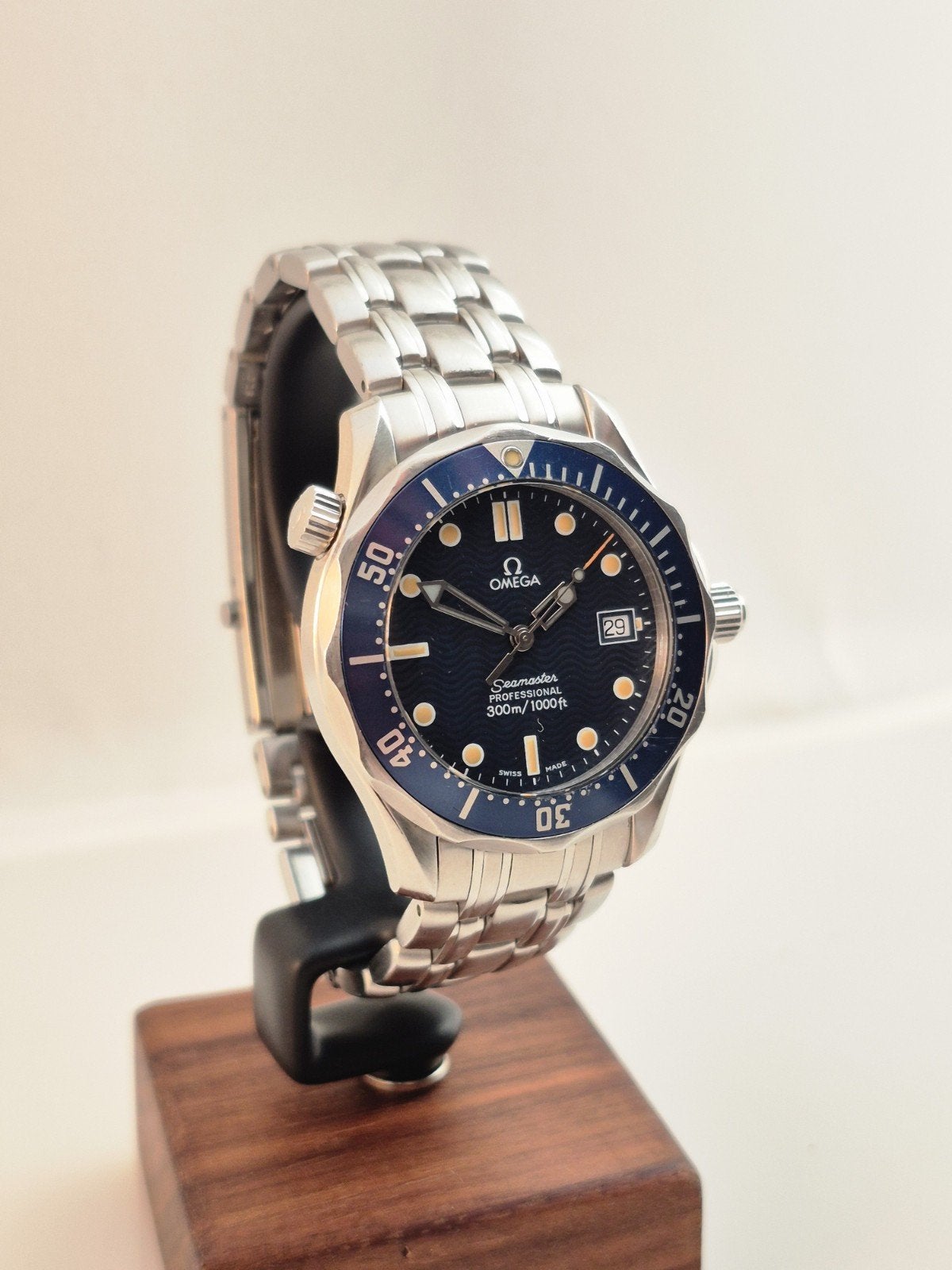 Omega Seamaster 36mm, Ophalen of Verzenden, Staal, Omega