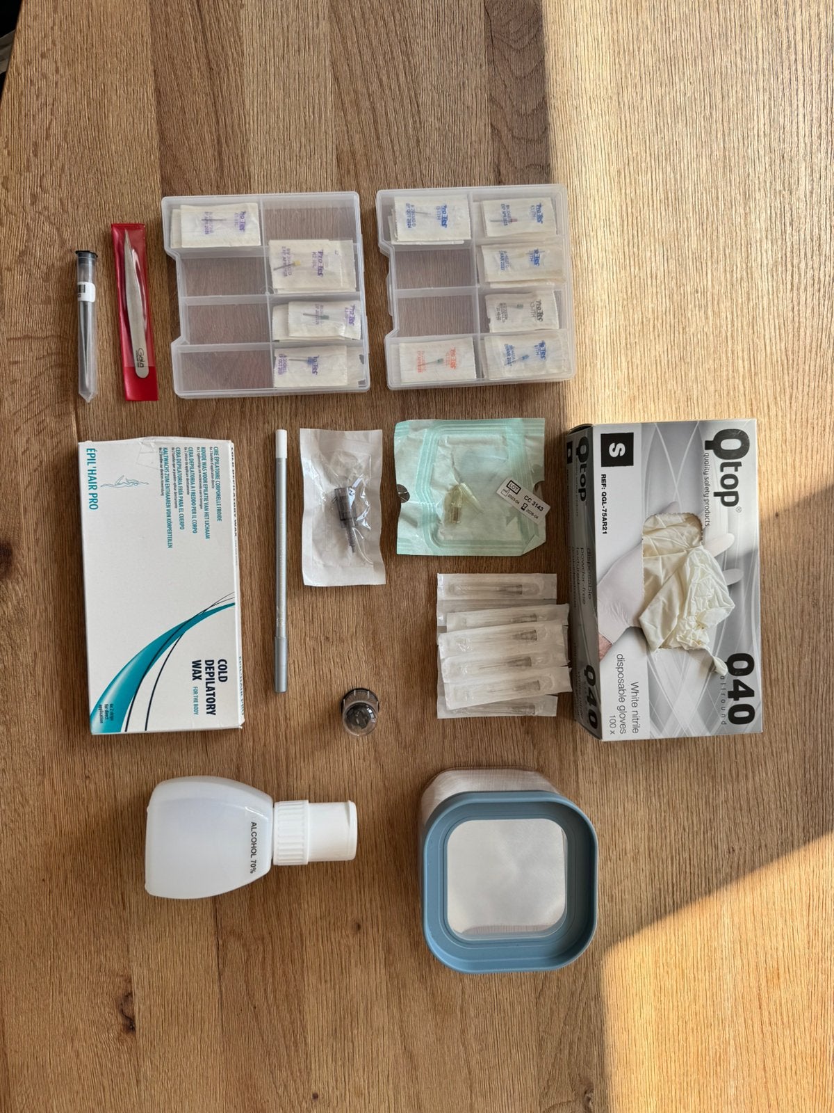 Huidtherapie praktijk pakket, Ophalen, Zo goed als nieuw, Overige typen