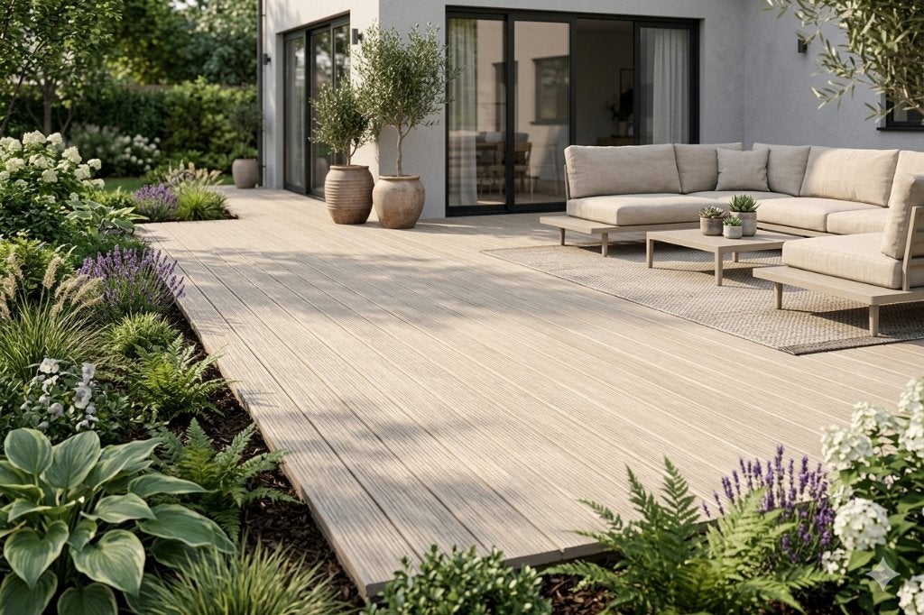 Vlonderplank 4 Meter Massief | Anti Slip | Composiet 23mm, Paneldeal, Ophalen of Verzenden, Info@paneldeal.nl, Bedrijvenpark Twente 1, 7602KA, Almelo
