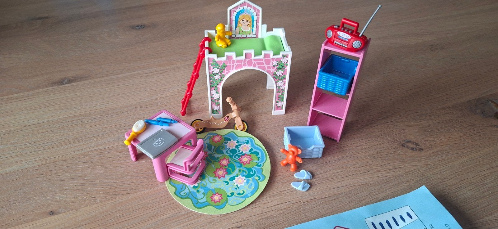Playmobil 9270 Meisjeskamer met accessoires, Gebruikt, Gebouw, Complete set, Ophalen of Verzenden
