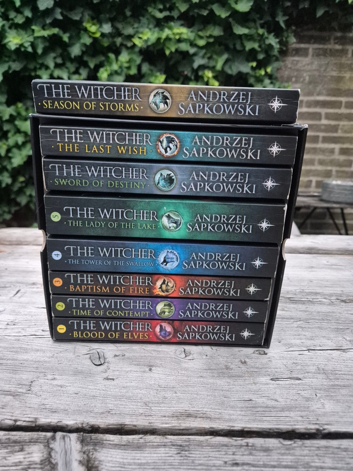 The Witcher Box Set - Complete Saga (8 boeken), Ophalen of Verzenden, Gelezen