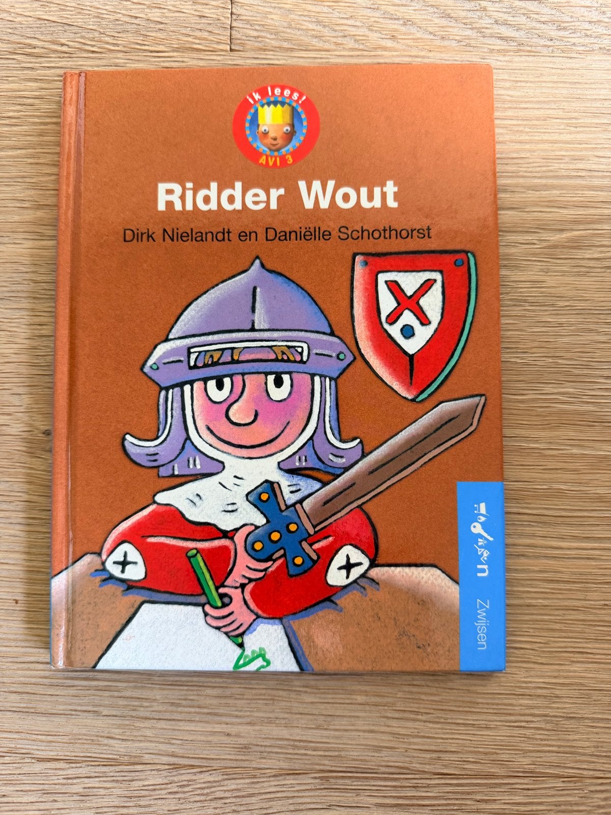 Ridder Wout - AVI 3 leesboek van Dirk Nielandt, Ophalen of Verzenden, Zo goed als nieuw, Fictie algemeen