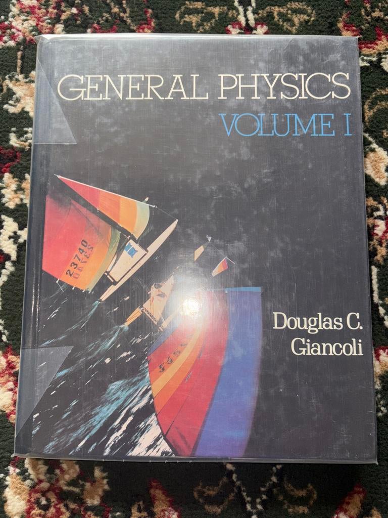 General Physics Volume I - Douglas C. Giancoli, Boeken, Ophalen of Verzenden, Gelezen, Natuurwetenschap