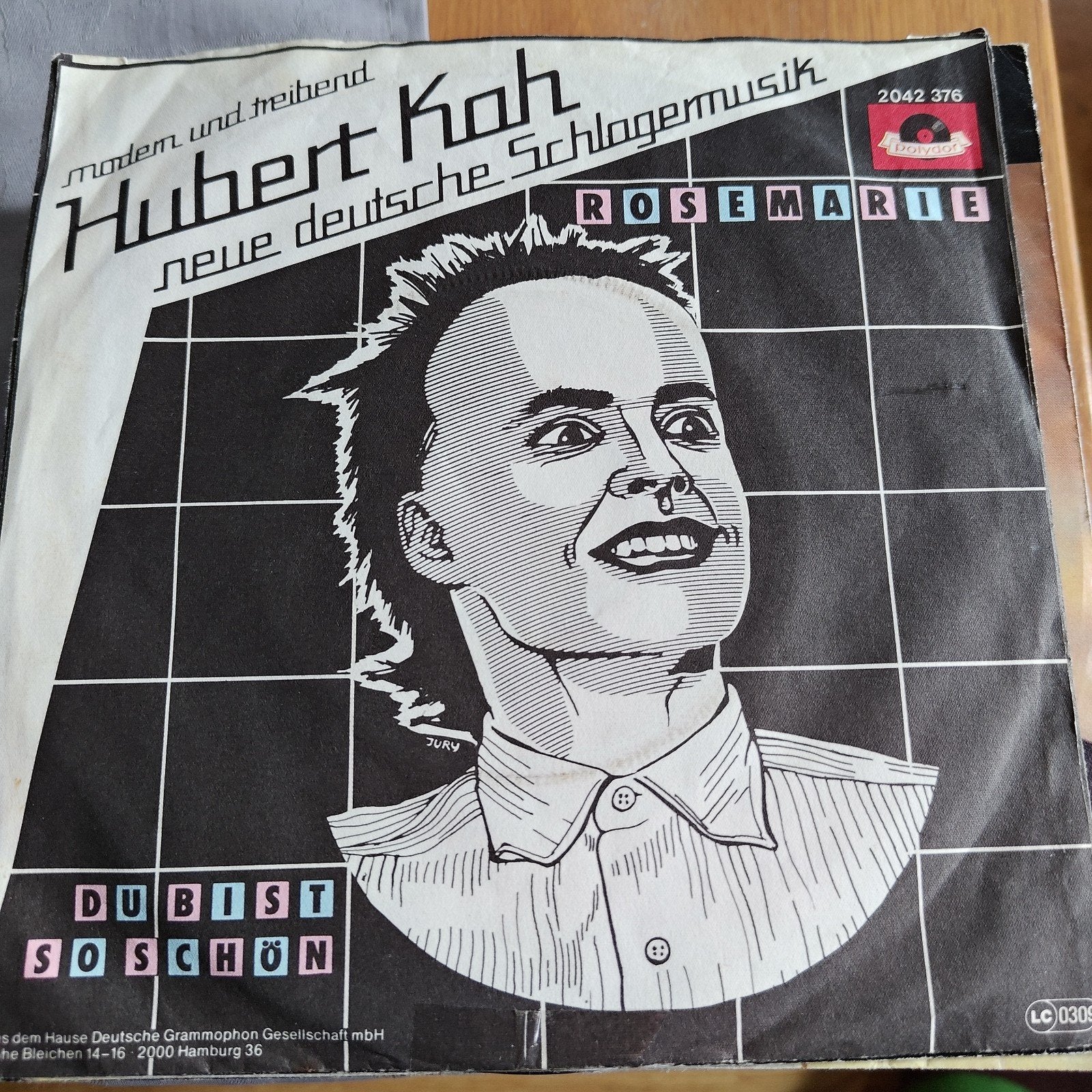 Hubert Kah - Rosemarie  Du Bist So Schön (7 inch vinyl), Gebruikt, Originele persing, 7 inch, EP