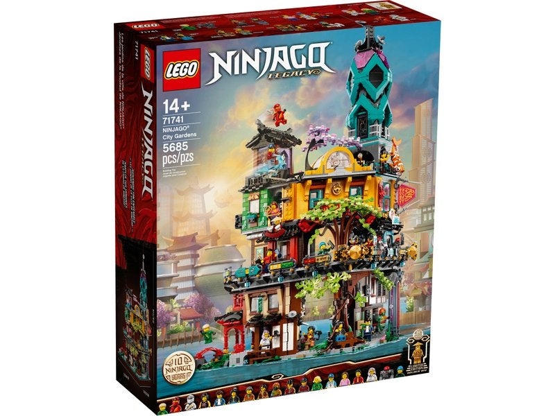 Lego NINJAGO stadstuinen (71741) Nieuw, Kinderen en Baby's, Lego, Nieuw, Ophalen of Verzenden, Ninjago