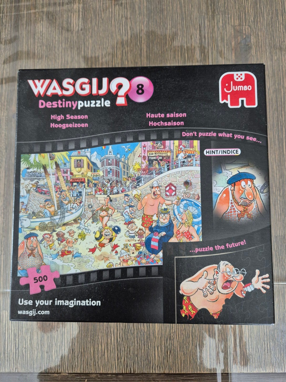 Wasgij Destiny 8 'High Season' Legpuzzel 500 stukjes, Ophalen, Minder dan 500 stukjes, Zo goed als nieuw, Legpuzzel