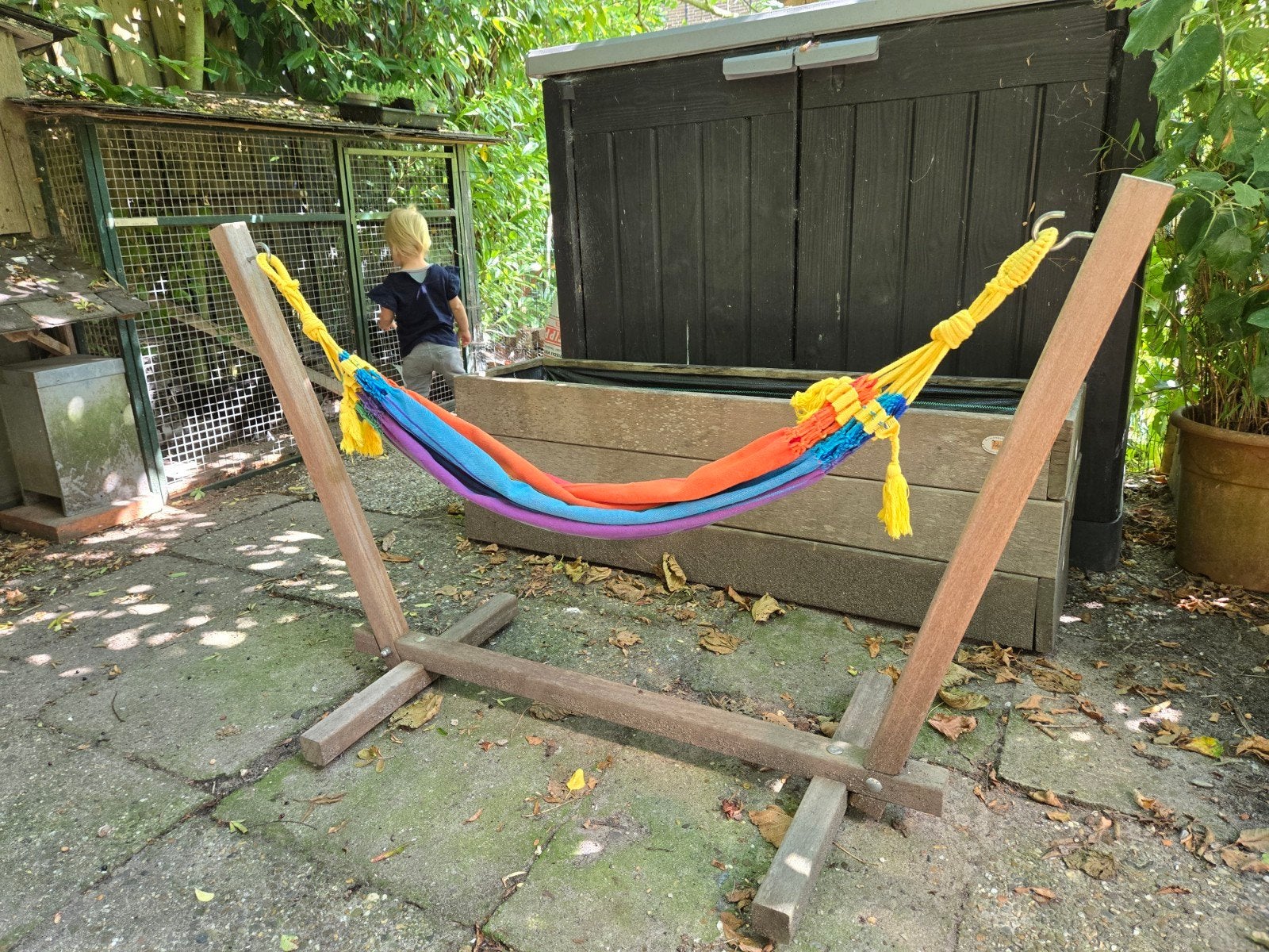 Mooie Baby Hangmat - 120 cm - Weinig Gebruikt, Ophalen, Zo goed als nieuw