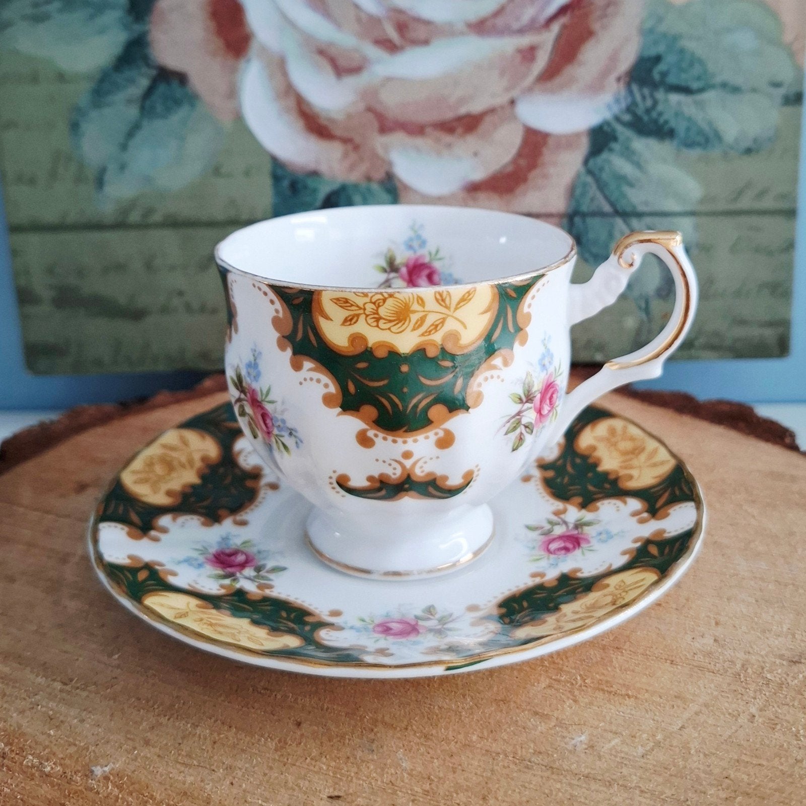 Queen's Rosina, kop en schotel, Ophalen of Verzenden