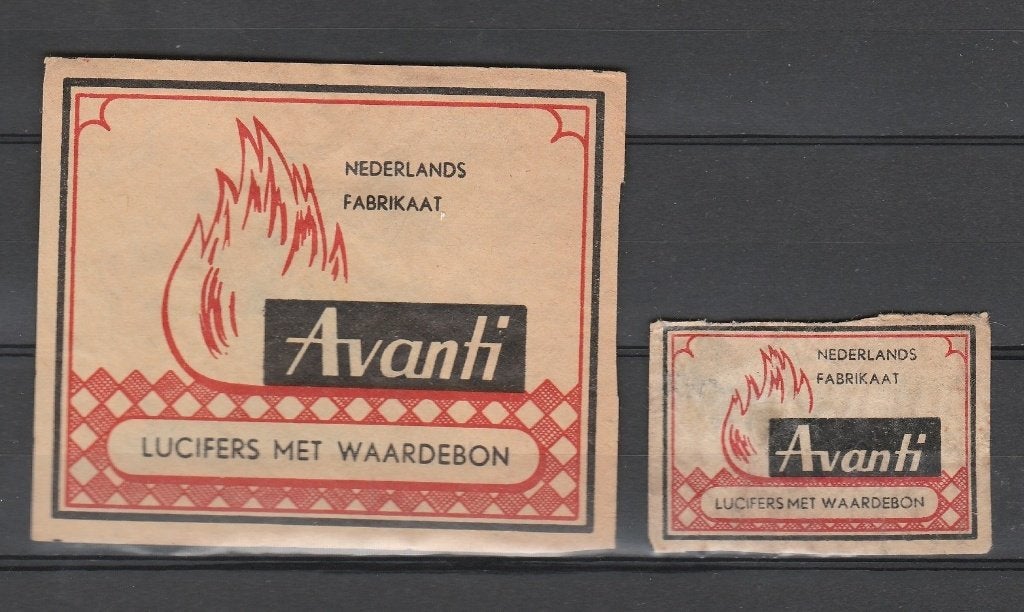 Lucifermerken, Avanti  (109), Verzamelen, Verzenden, Gebruikt, Luciferdoosjes of -merken