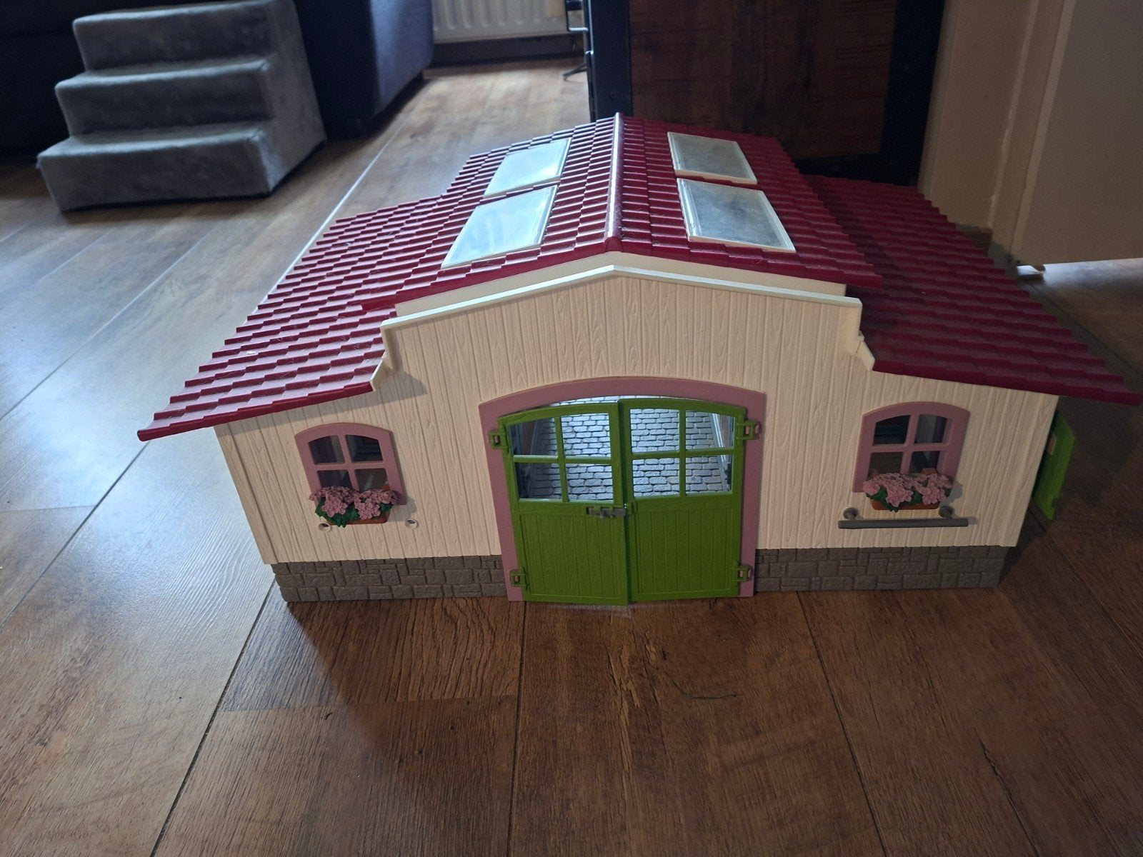 Schleich Manege, Huis & Veel Paarden en Accessoires, Ophalen, Gebruikt, Jongen of Meisje