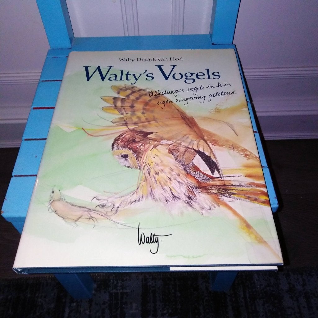 Walty's Vogels gewone vogels in hun eigen omgeving getekend, Boeken, Ophalen, Gelezen, Vogels