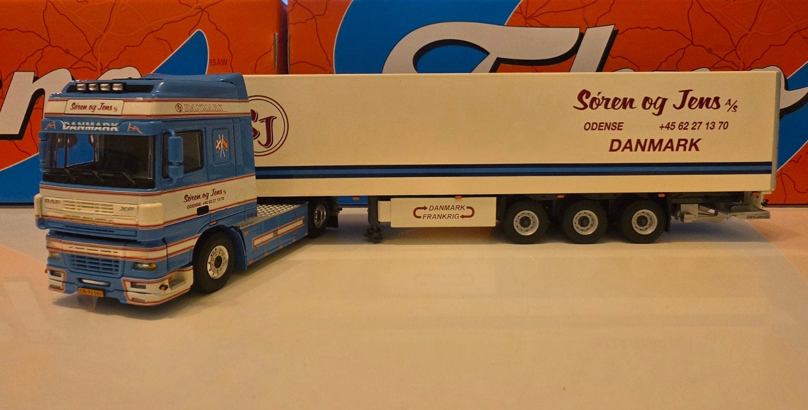 WSI Daf Soren Jens, Hobby en Vrije tijd, Ophalen of Verzenden, Nieuw, Bus of Vrachtwagen, Wsi