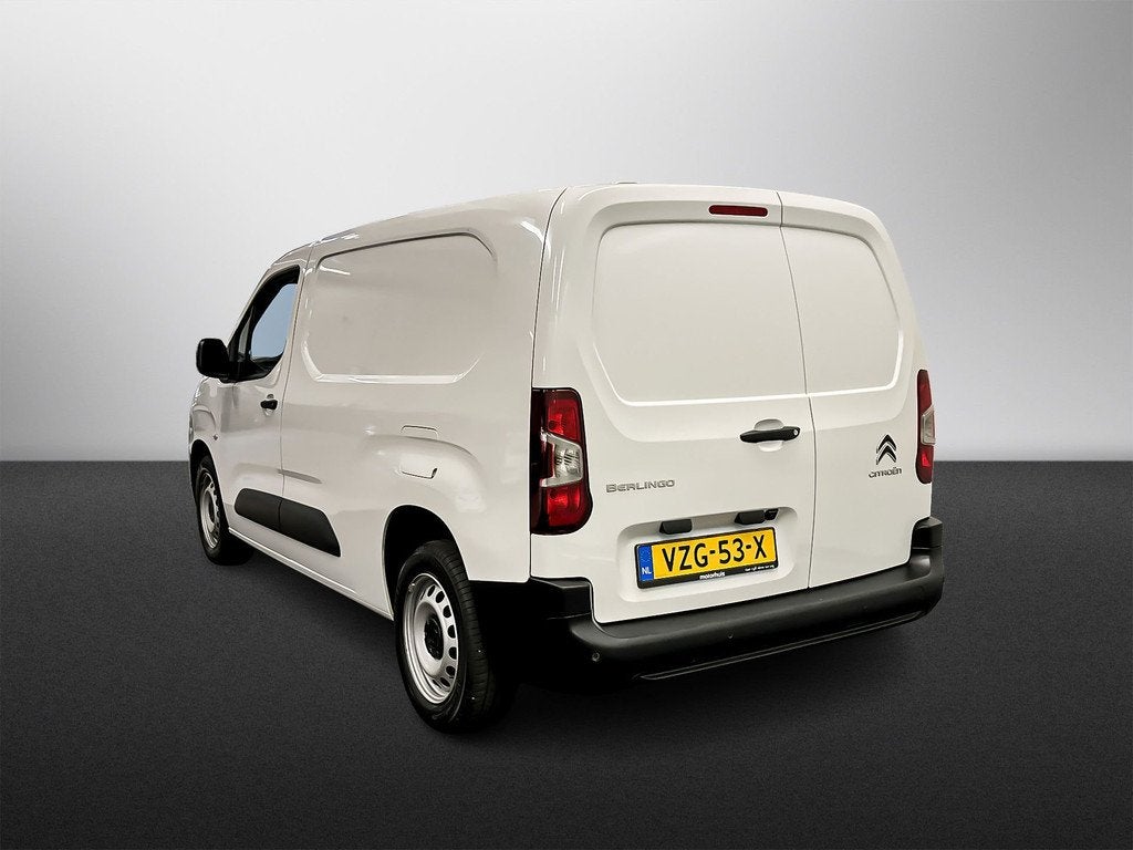Citroën Berlingo Van XL 1.5 BlueHDi 100PK L2H1 CLUB NAVI PD, Auto's, Bestelauto's, 4 cilinders, Citroën, Wit, 2 stoelen