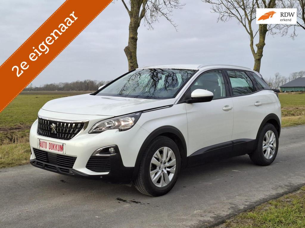 Peugeot 3008 1.2 PureTech Allure, 2e EIGENAAR, Auto's, Peugeot, Voorwielaandrijving, Stof, Gebruikt, 1199 cc