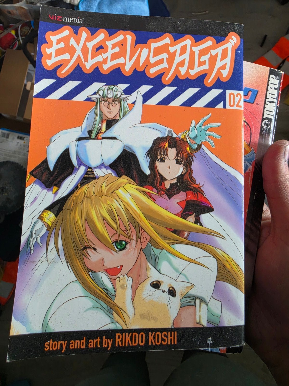 Excel Saga Deel 2 Manga - Rikdo Koshi, Ophalen of Verzenden, Japan (Manga), Rikdo Koshi, Gelezen